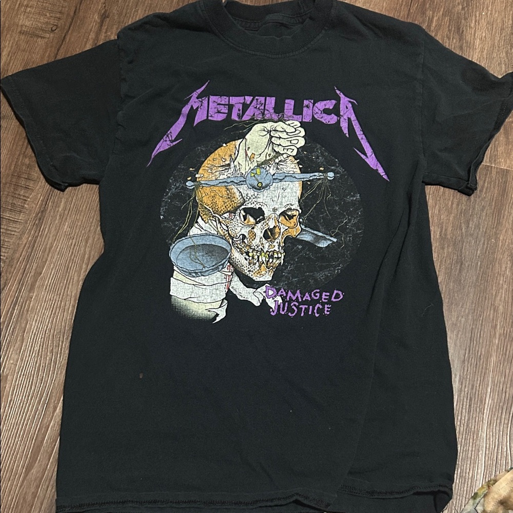 BOGO METALLICA Black Graphic T-Shirt